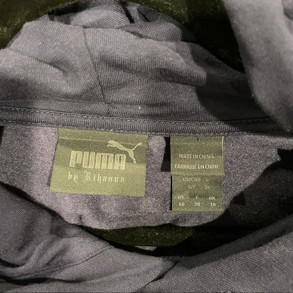 Rihanna FENTY x PUMA Blue ‘Detention Card’ Hoodie - Picture 12 of 12